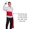 Red Pirate Sash Belt - Red Medieval Renaissance Pirates Tie Bandana Waist Scarf for Men Women and Children
